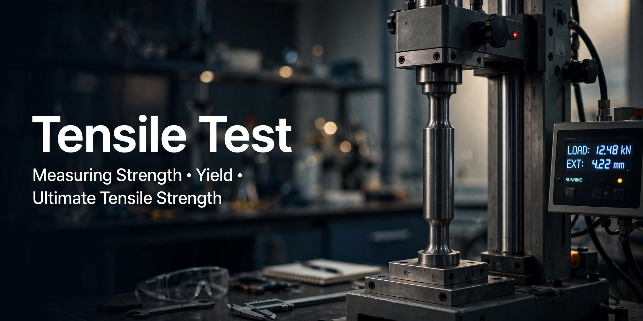 Tensile Test Banner
