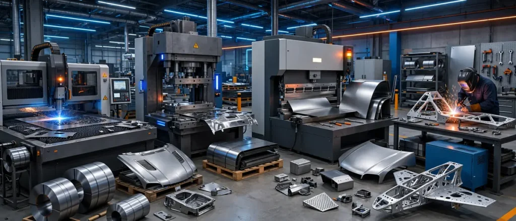 Sheet Metal Process workshop